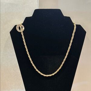 Gold and Silver Strand Necklace — Made in Korea